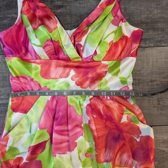 B Darlin Pink Empire Waist Sheath Dress for Weddings - Picture 7 of 9